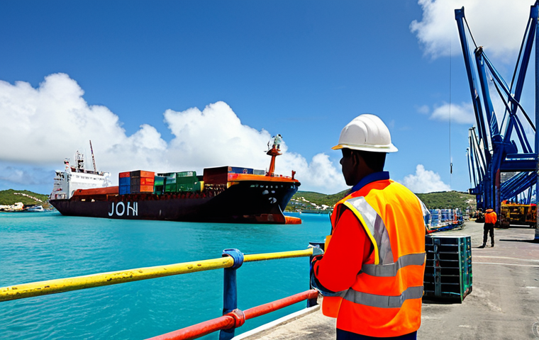 앤티가 바부다 중국 투자 영향 - Modernized Port - Opportunity & Challenge**

"Modernized port of St. John's, Antigua, bustling with ...