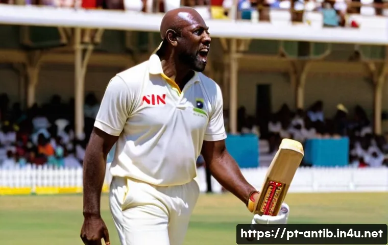 앤티가 바부다 유명 인물 - **Prompt 1: Sir Vivian Richards, "The Master Blaster"**
    "A full-body shot of Sir Vivian Richards...