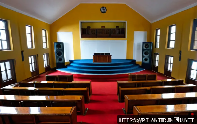 앤티가 바부다 헌법과 정부 구조 - Photorealistic wide-angle view of a dignified Caribbean parliamentary chamber in Antigua and Barbuda...